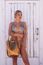 Cargar imagen en el visor de la galería, Aura Top Serpiente Azul