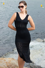 Carica l'immagine nel visualizzatore della galleria, Abito da spiaggia twist oceano