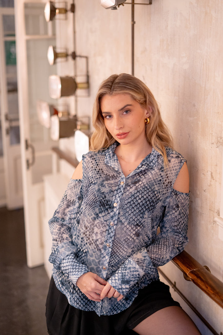 Blusa Free Cobra Print