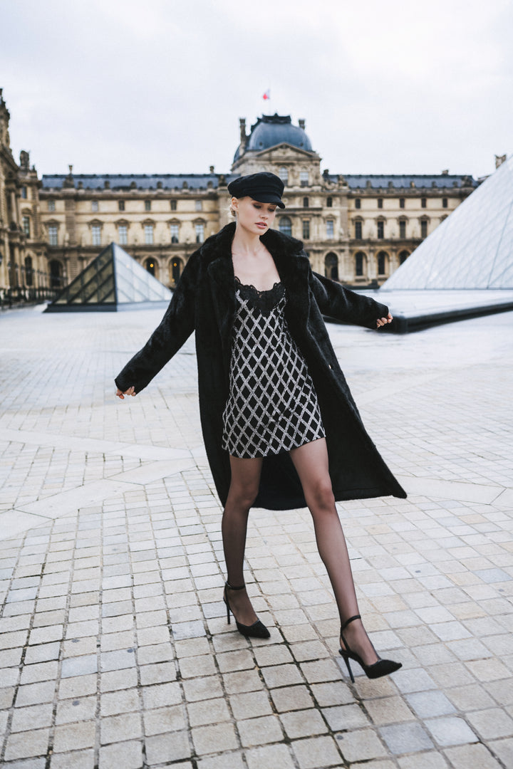 Imagen de producto de vestido "Chispa" de la marca de moda de diseño Chiarella Store.