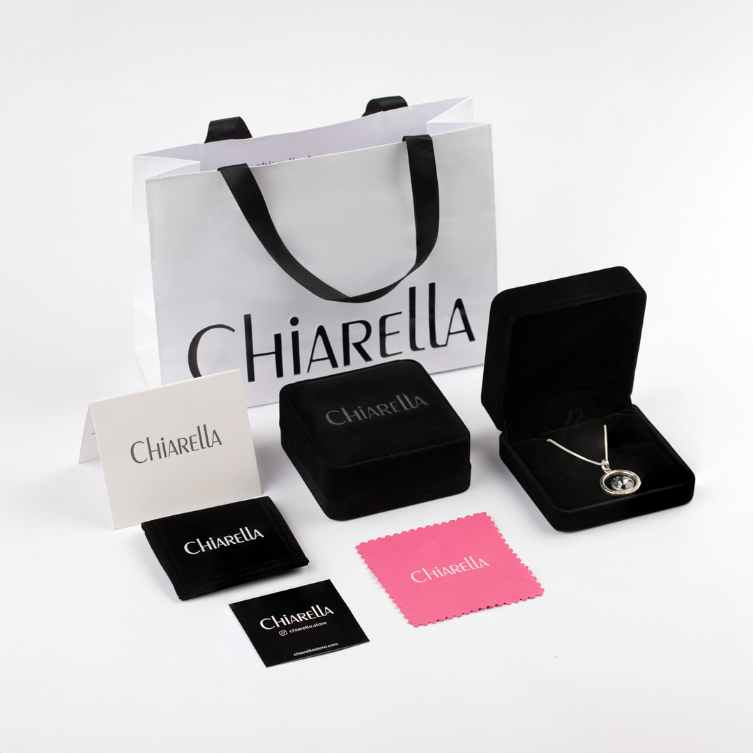 Multi Zircon Heart Earrings