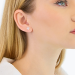 Carica l'immagine nel visualizzatore della galleria, Orecchini zirconi quadrati