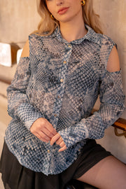 Blusa Free Cobra Print