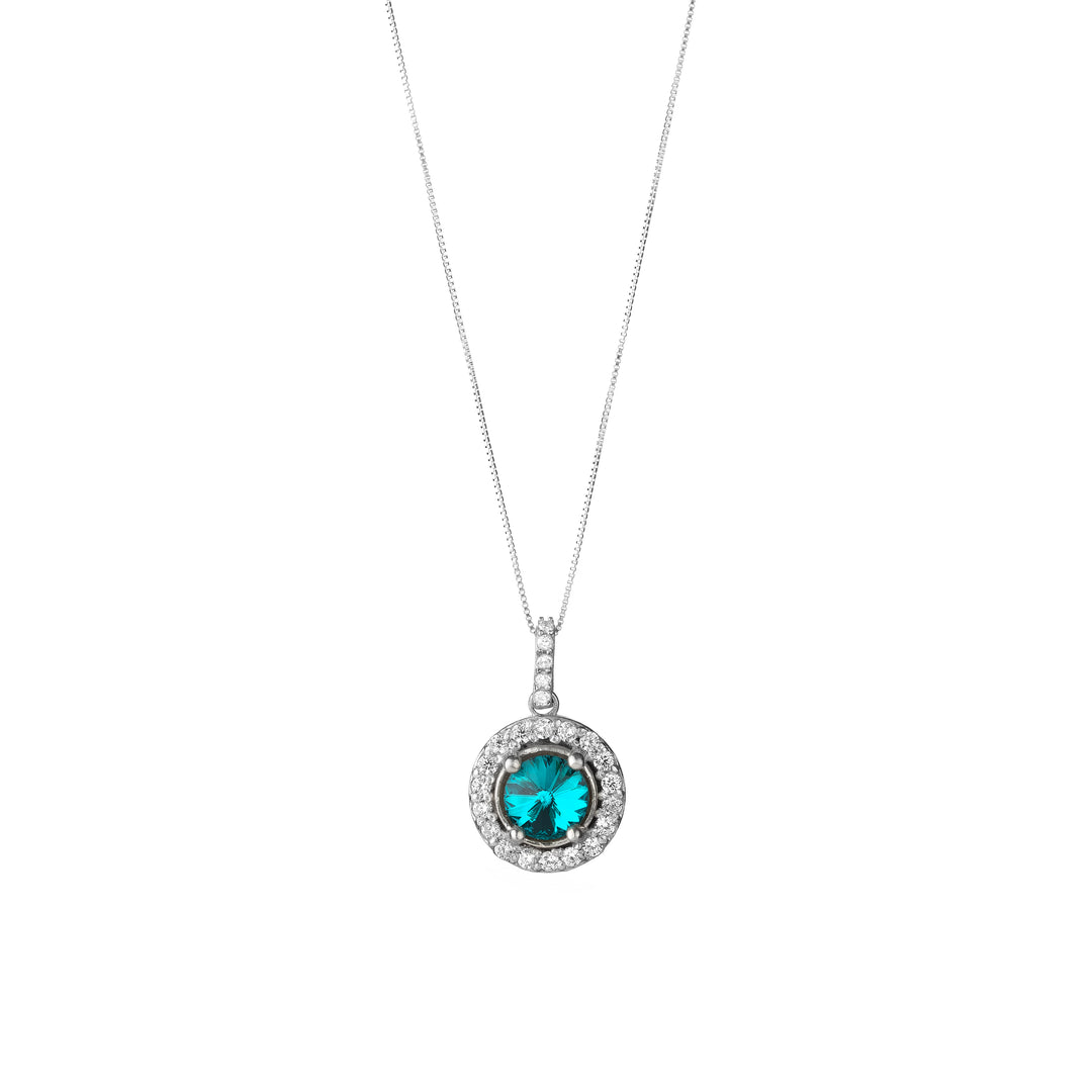 Hade Dazzling Circle Necklace