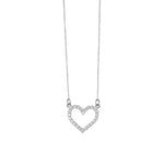 Cargar imagen en el visor de la galería, Outline Heart Necklace

