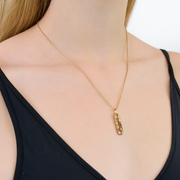 Multicolor Zirconia Necklace