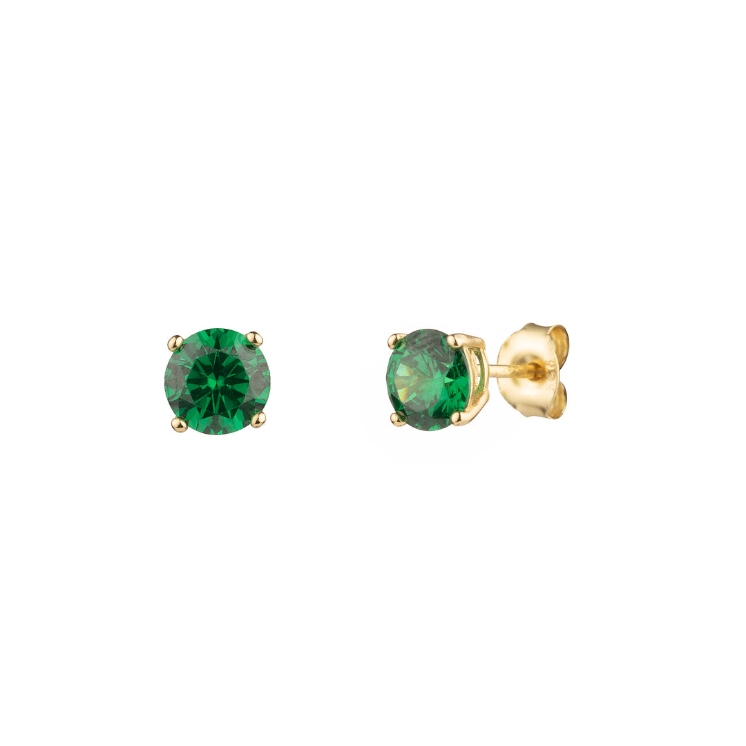 Bright Green Earrings