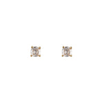 Cargar imagen en el visor de la galería, Golden Micro Zircon Earrings
