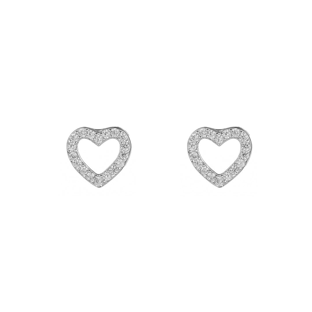 Shiny Heart Earrings