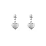 Cargar imagen en el visor de la galería, Pure Heart Silver Earrings
