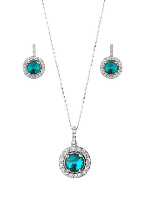 Imagen de producto de collares "Conjunto Circulo Deslumbrante Hade" de la marca Chiarella Store.