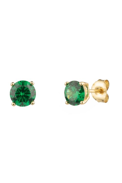 Pendientes Brillante Verde